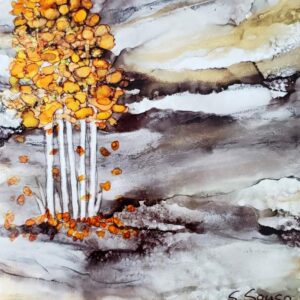 Abstract Landscapes in Alcohol Ink with Sabine Sousa