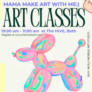 Mama Make Art with Me with MULU Mobile Art Studio