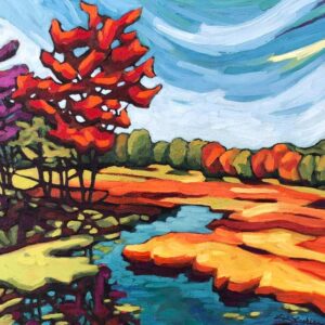 Frontenac Fall colours Landscape Workshop with Lisa Leskien