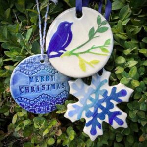 Pottery Christmas Ornament Workshop with Elizabeth Munro