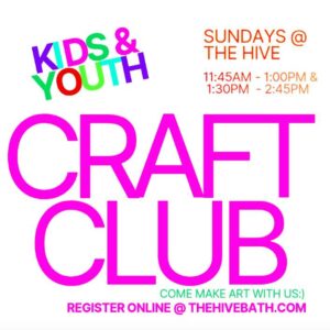 Kids & Youth Craft Club MULU Mobile Art Studio- Feb. 8  Afternoon