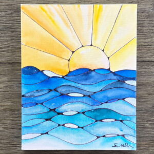 Neurographic Watercolour Workshop: Relax, Create, Unwind with Sam Miller