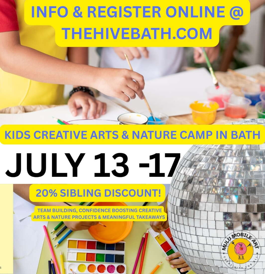 KIDS Art CAMP at The Hive - July 13-17